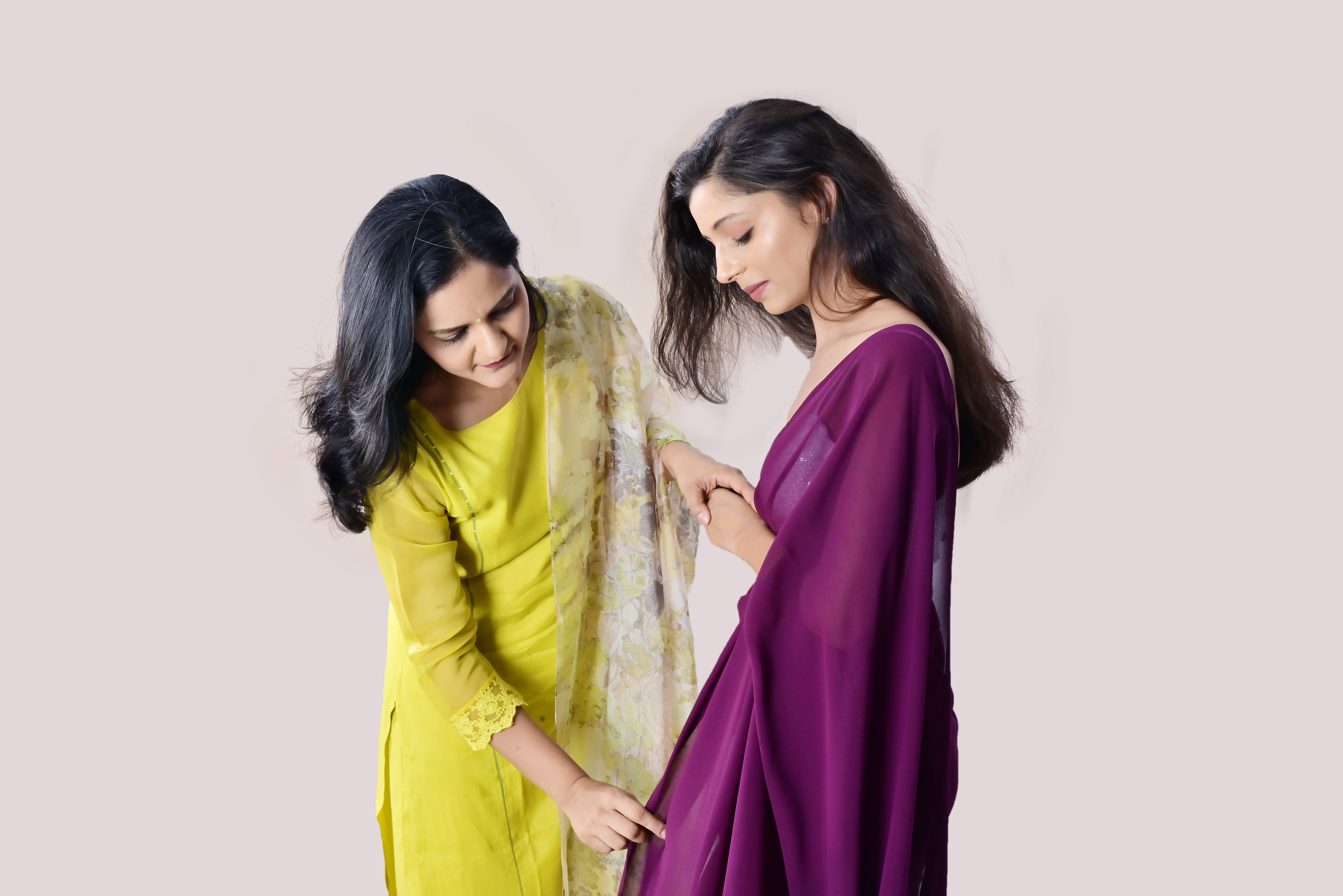 Saree and Lehenga Draping